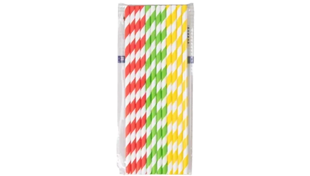 Strohhalm aus Papier