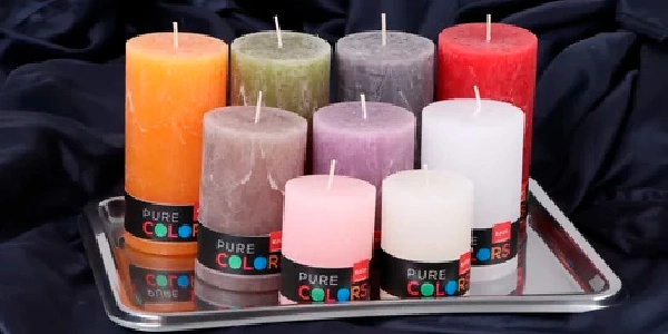 Pure Color Kerzensortiment