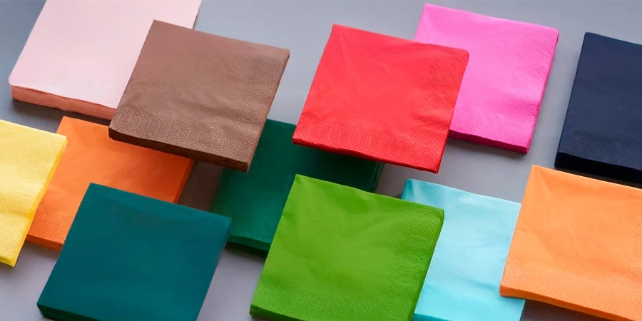 Pure Color Servietten Banner