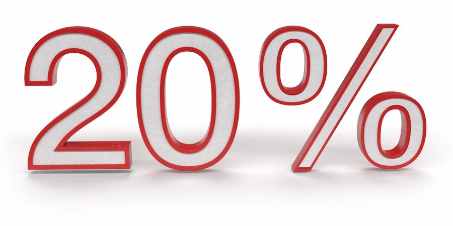 20 Prozent Promo Webseite 20 Prozent Promo Webseite