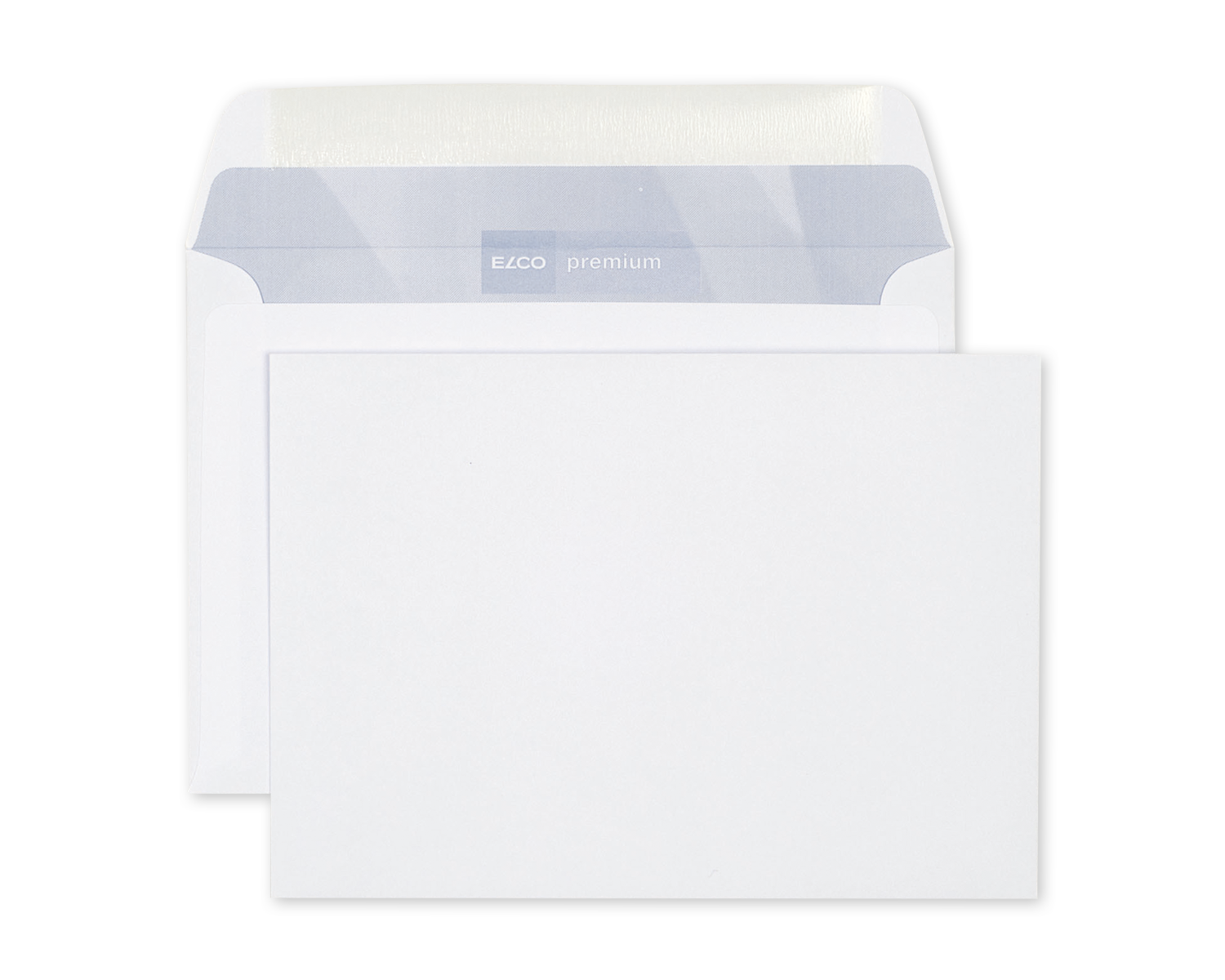 Image of Couvert, ELCO Premium, B6, ohne Fenster, Nassklebeverschluss, 100g/m2, weiss