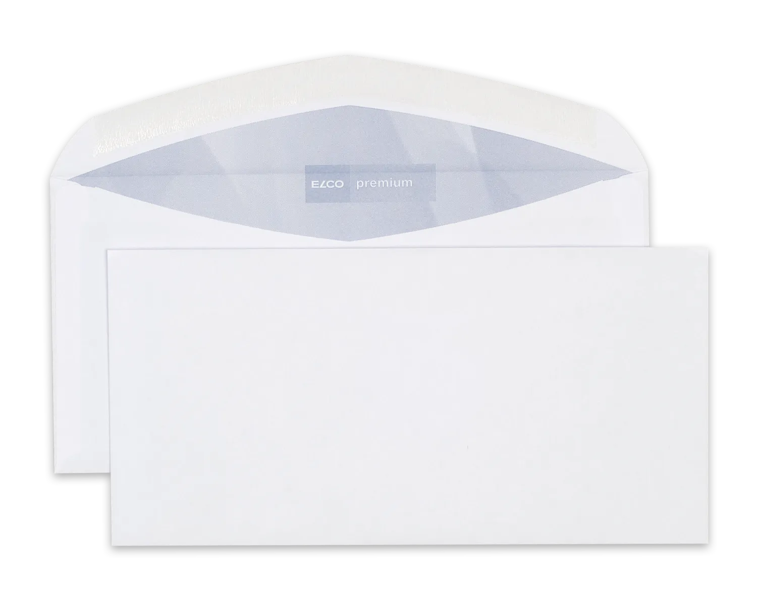 Couvert, ELCO Premium, C5/6, ohne Fenster, Nassklebeverschluss, 100g/m2, weiss