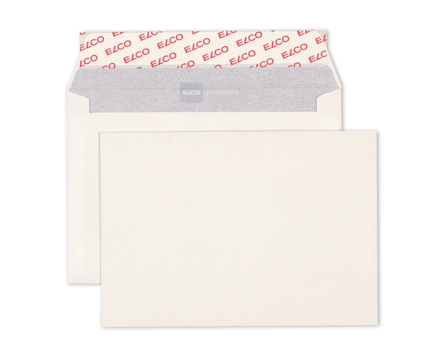 Image of Couvert, ELCO Profutura, C6, ohne Fenster, Haftklebeverschluss, 100g/m2, naturweiss