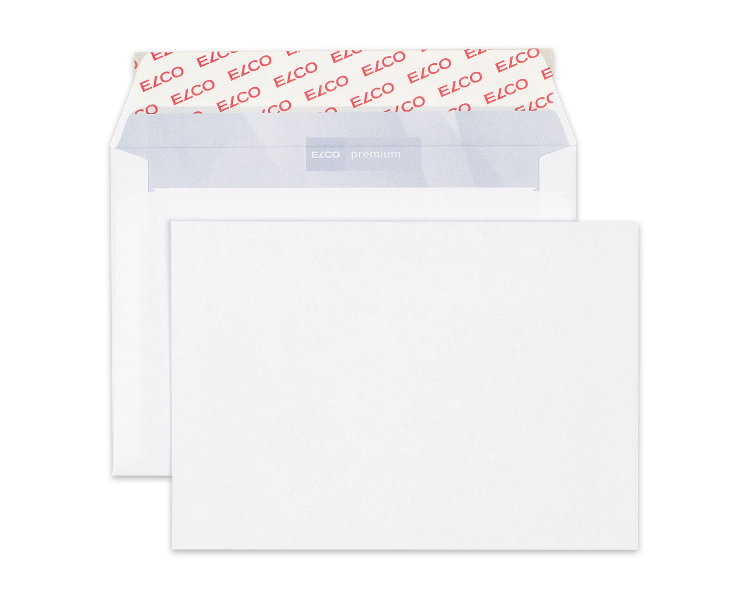 Image of Couvert, ELCO Premium, C6, ohne Fenster, Haftklebeverschluss, 100g/m2, weiss