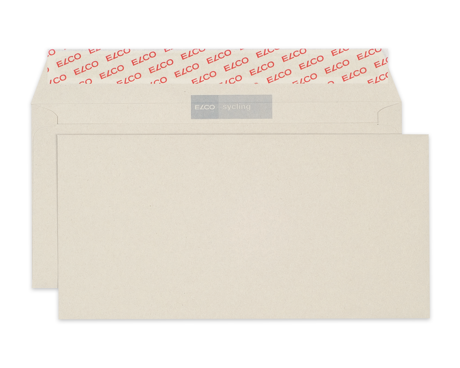 Image of Couvert, ELCO Sycling, C5/6, ohne Fenster, Haftklebeverschluss, 100g/m2, grau