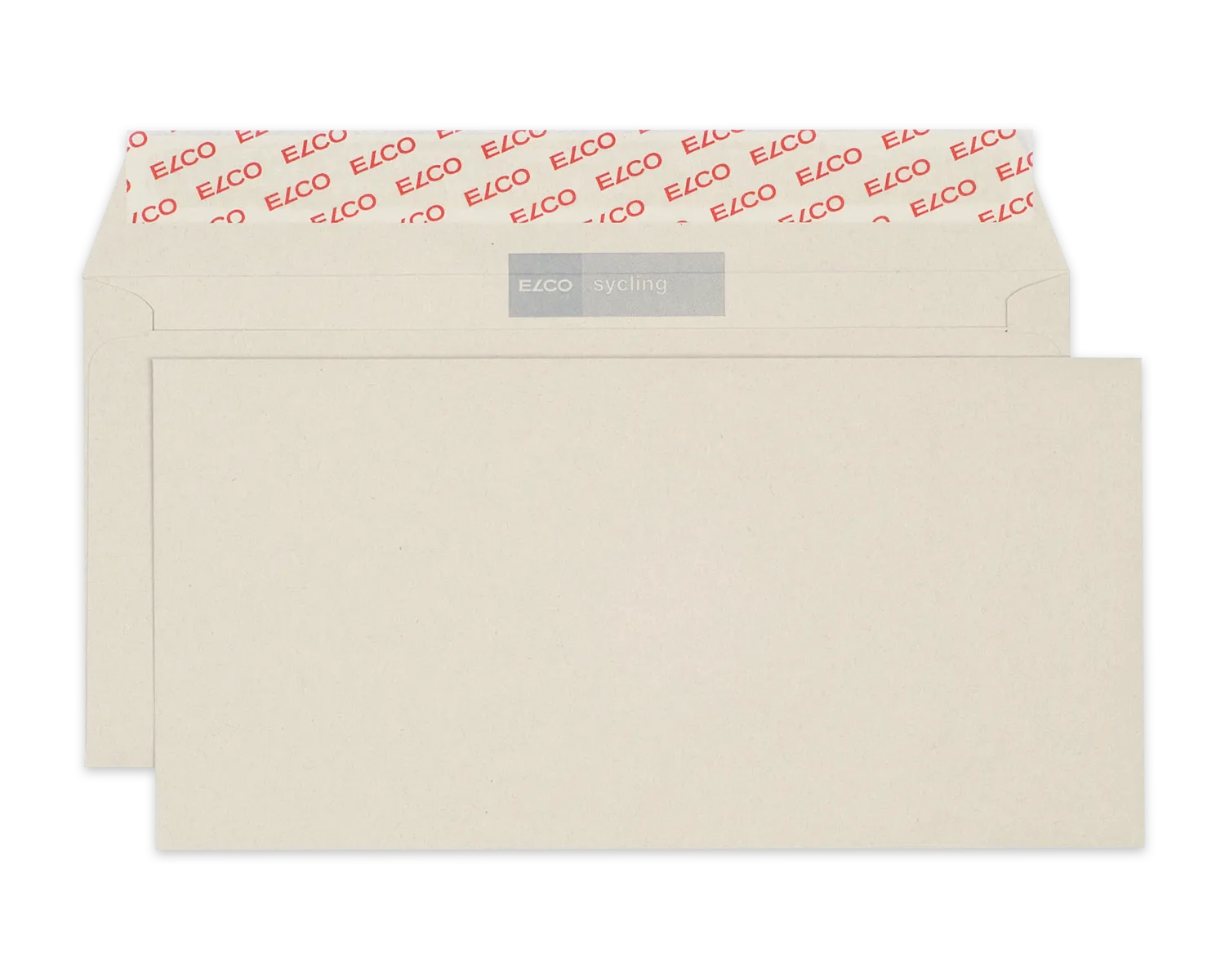 Enveloppe, ELCO Sycling, C5/6, Sans fen&ecirc;tre, Fermeture auto-adh&eacute;sive, 100g/m2, gris