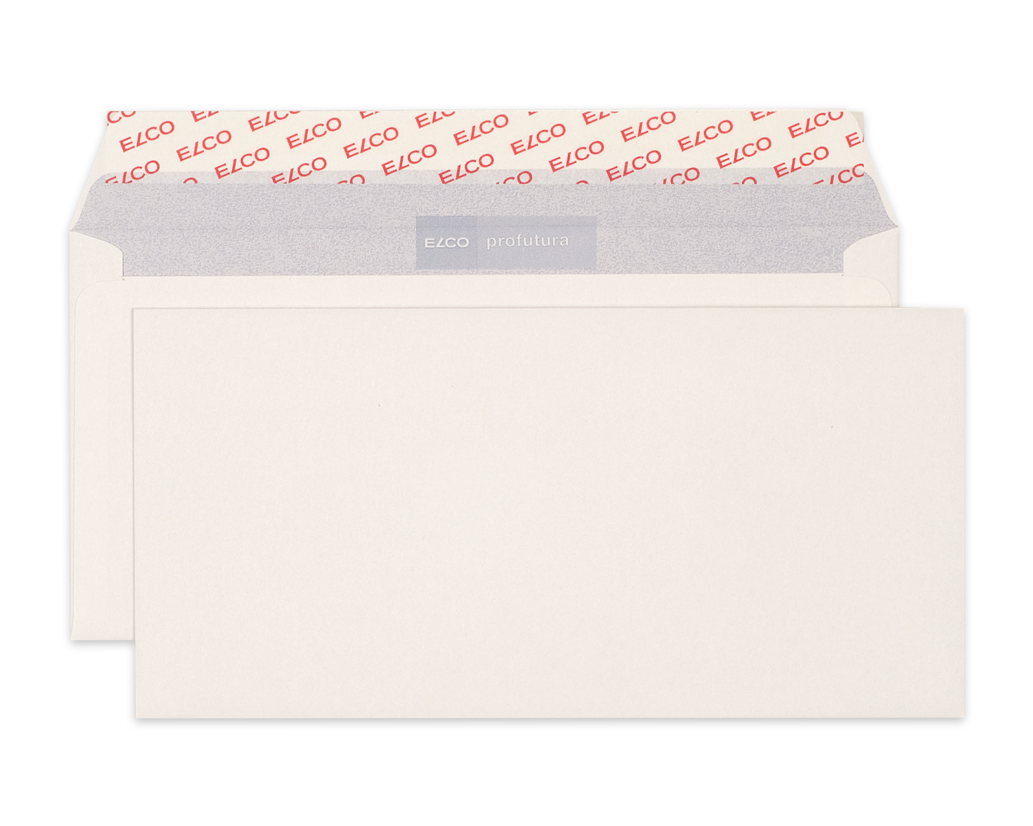 Image of Couvert, ELCO Profutura, C5/6, ohne Fenster, Haftklebeverschluss, 100g/m2, naturweiss