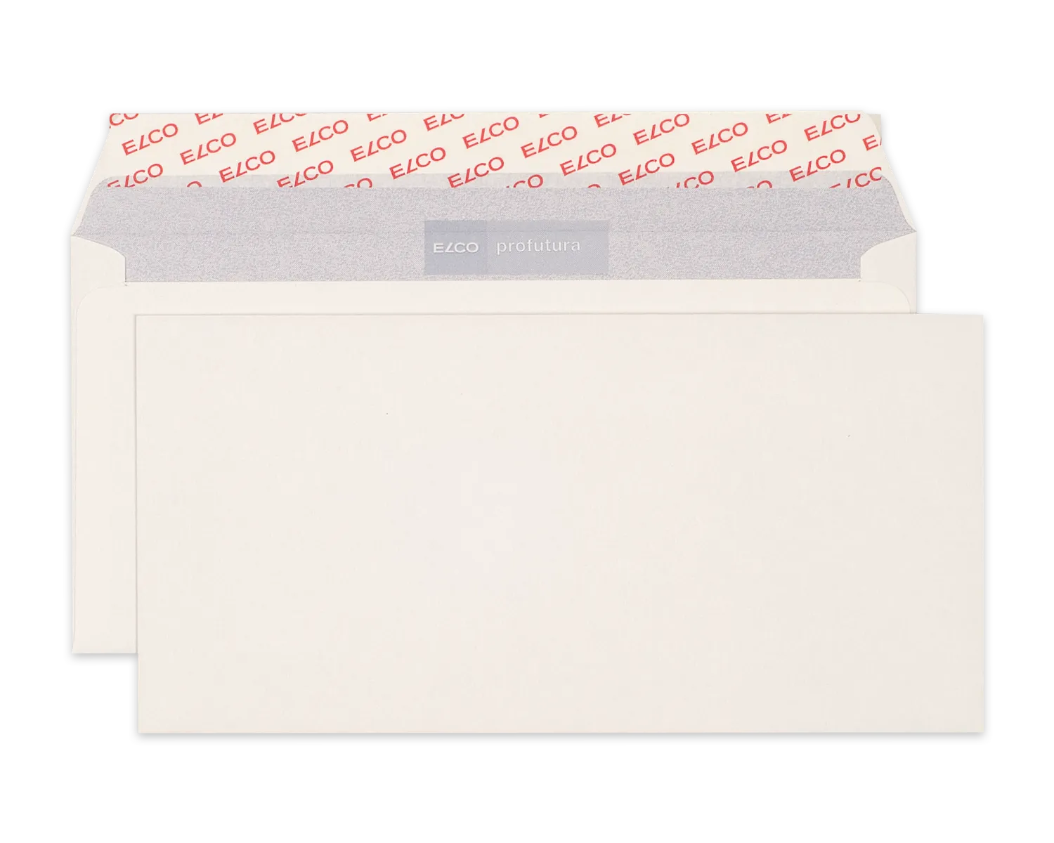 Couvert, ELCO Profutura, C5/6, ohne Fenster, Haftklebeverschluss, 100g/m2, naturweiss