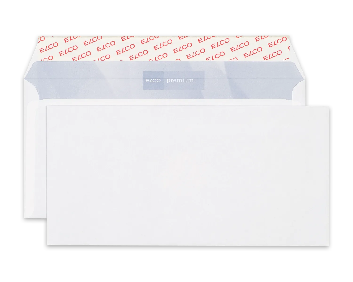 Couvert, ELCO Premium, C5/6, ohne Fenster, Haftklebeverschluss, 80g/m2, weiss
