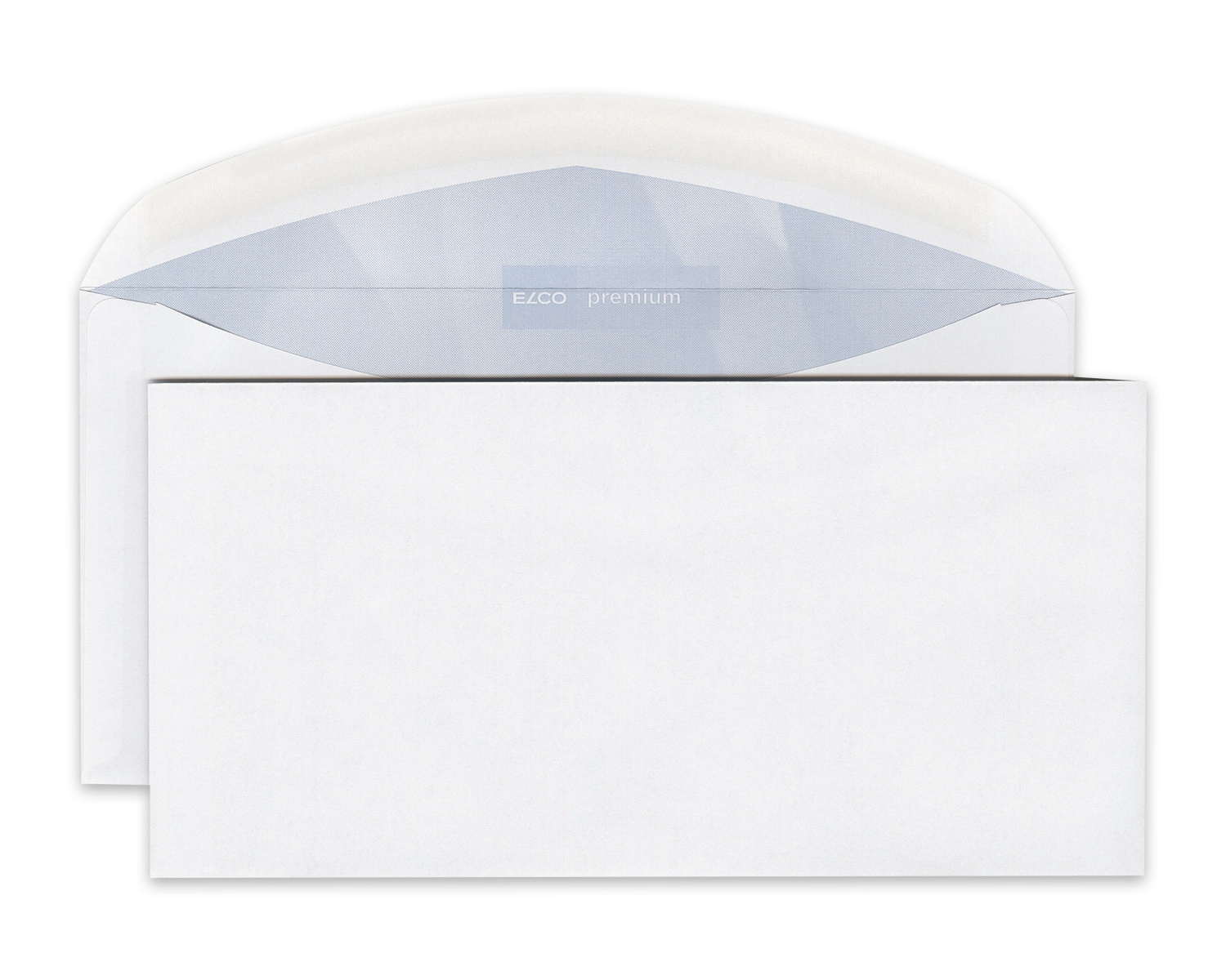 Image of Couvert, ELCO Premium, C5/6, ohne Fenster, Nassklebeverschluss, 80g/m2, weiss