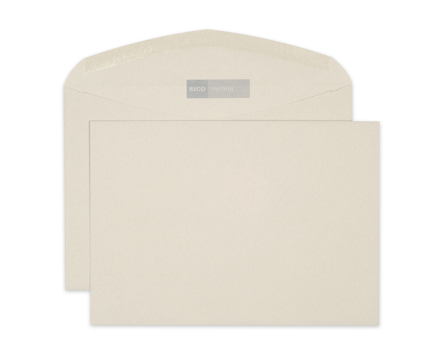 Image of Couvert, ELCO Sycling, C5, ohne Fenster, Nassklebeverschluss, 100g/m2, grau