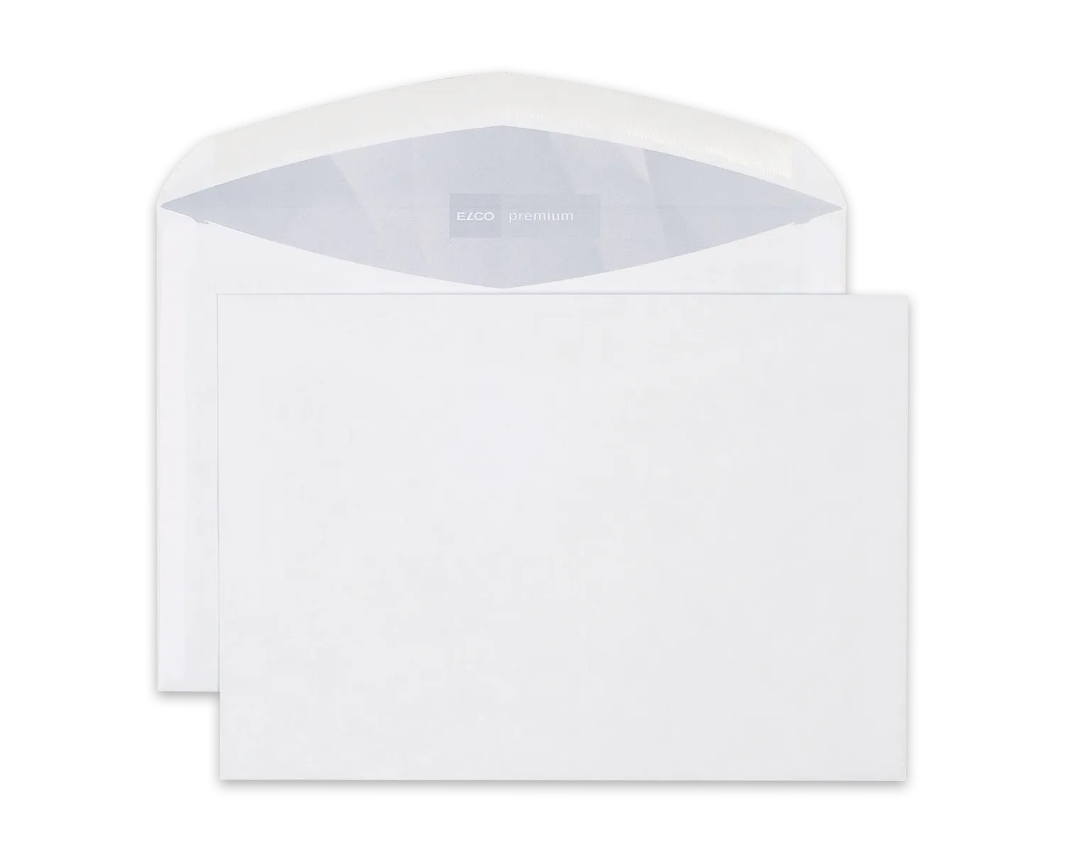 Couvert, ELCO Premium, C5, ohne Fenster, Nassklebeverschluss, 80g/m2, weiss