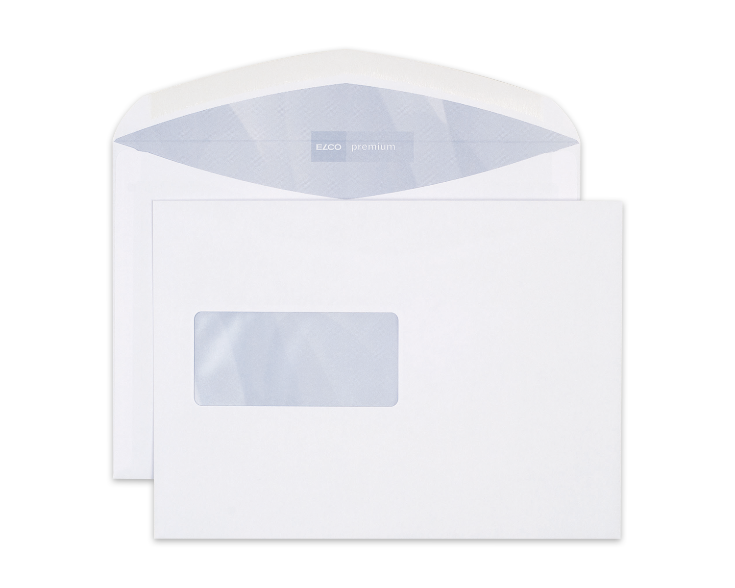 Image of Couvert, ELCO Premium, C5, Fenster Vorderseite links, Nassklebeverschluss, 100g/m2, weiss
