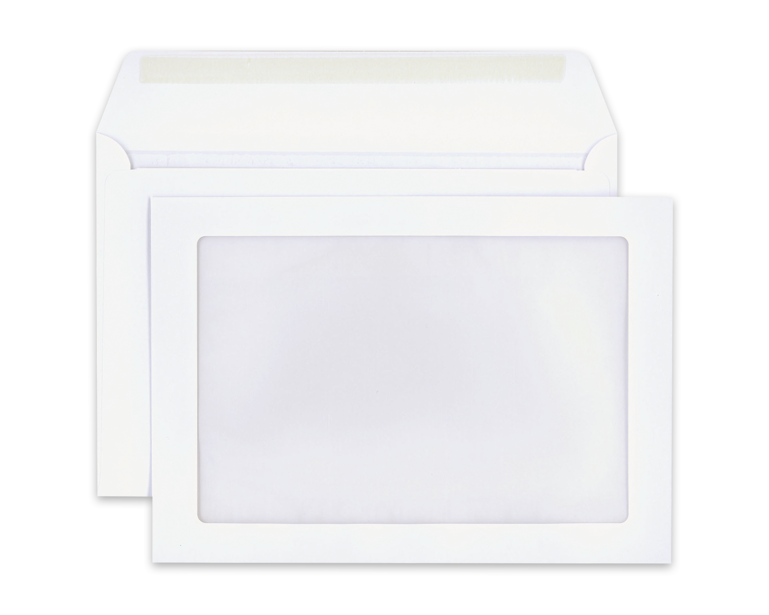 Image of Couvert, ELCO Premium, C5, Fenster Vorderseite Maxiwindow, Nassklebeverschluss, 100g/m2, weiss