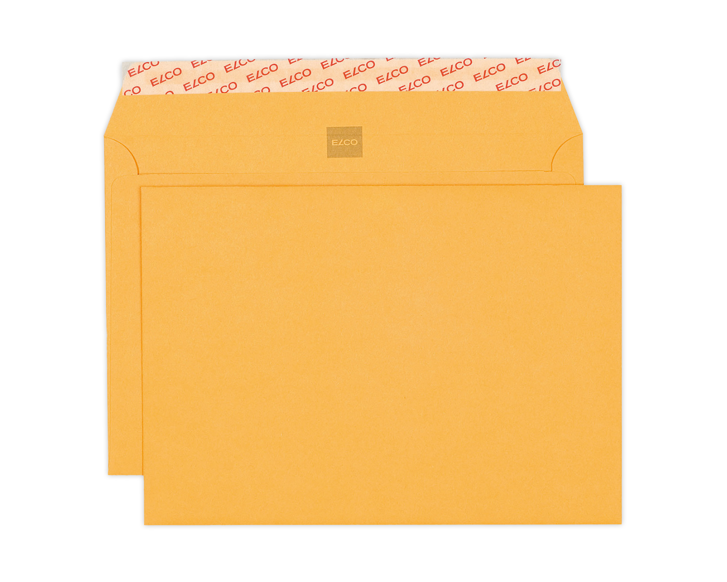 Image of Bankcouvert, ELCO, C5, ohne Fenster, Haftklebeverschluss, 120g/m2, gelb