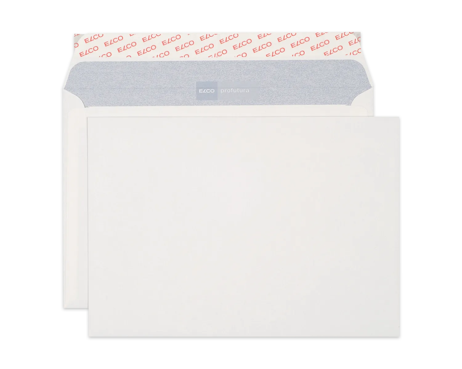 Couvert, ELCO Profutura, B5, ohne Fenster, Haftklebeverschluss, 100g/m2, naturweiss