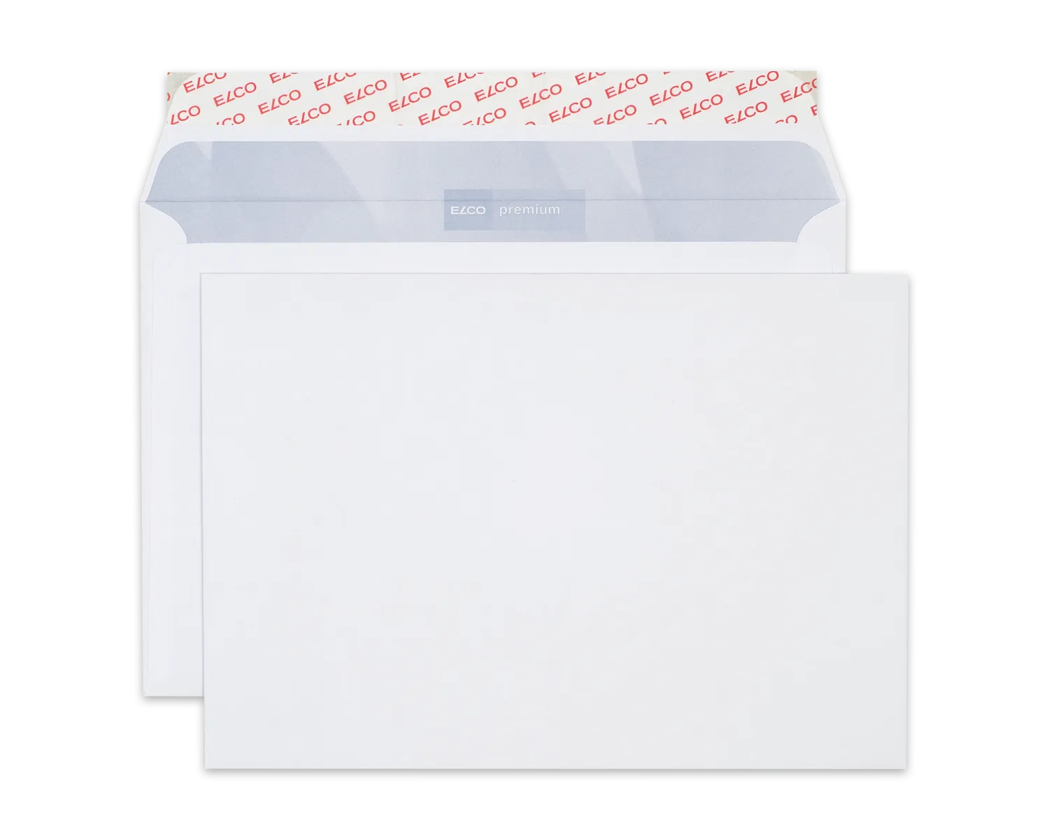 Couvert, ELCO Premium, B5, ohne Fenster, Haftklebeverschluss, 100g/m2, weiss