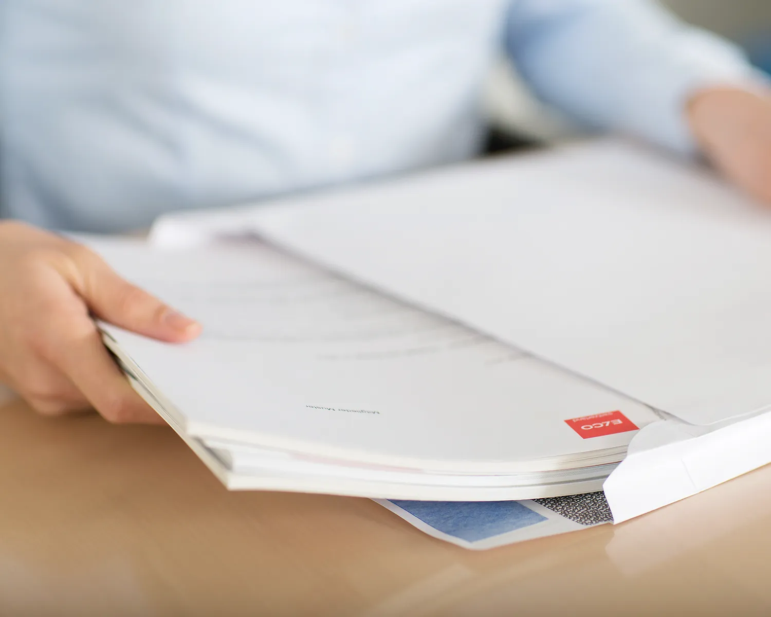 Couvert, ELCO Security, 330 x 250 mm, ohne Fenster, Haftklebeverschluss, 120g/m2, weiss