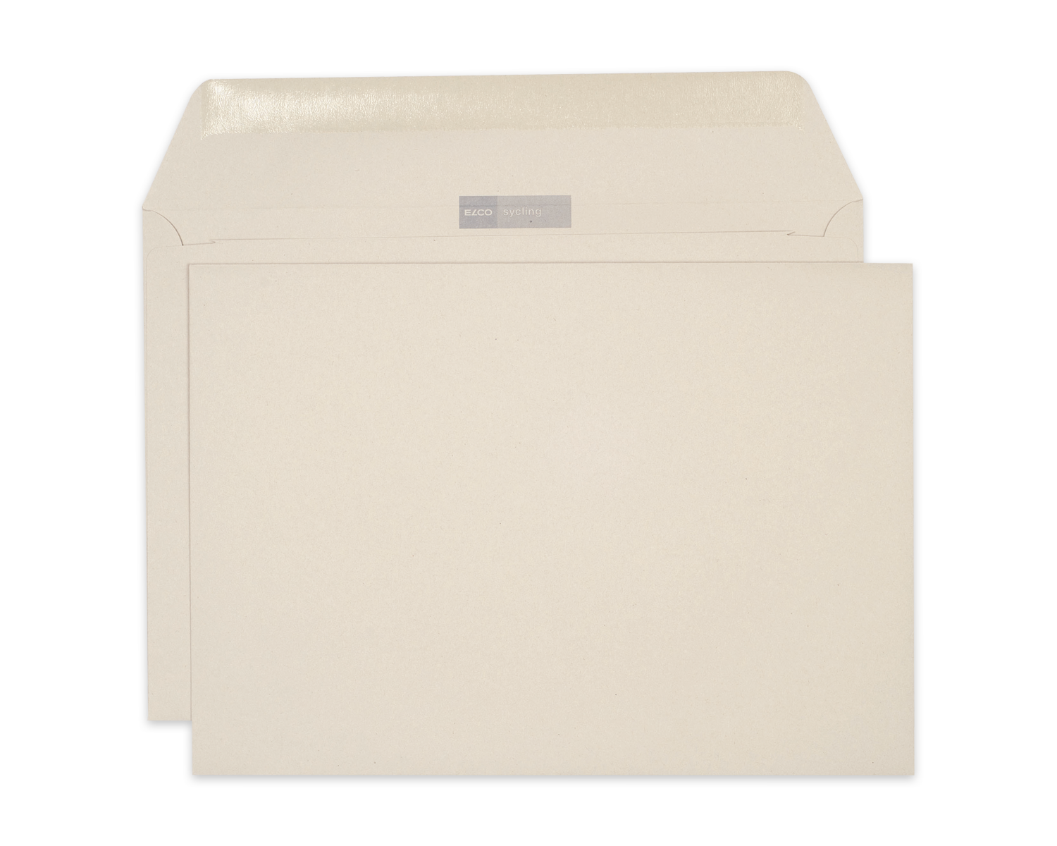 Image of Couvert, ELCO Sycling, C4, ohne Fenster, Nassklebeverschluss, 120g/m2, grau