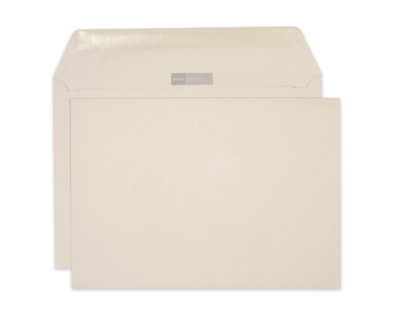 Couvert, ELCO Sycling, C4, ohne Fenster, Nassklebeverschluss, 120g/m2, grau