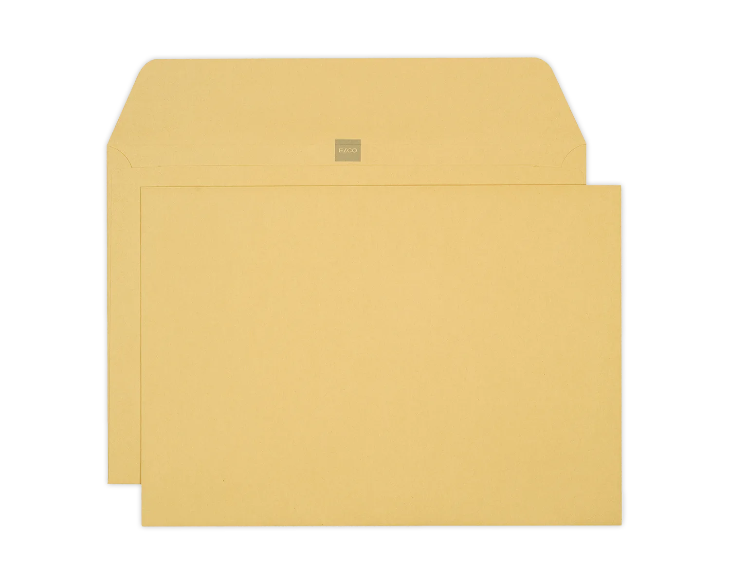 Enveloppe, ELCO, C4, Sans fenêtre, Non gommée, 120g/m2, brun