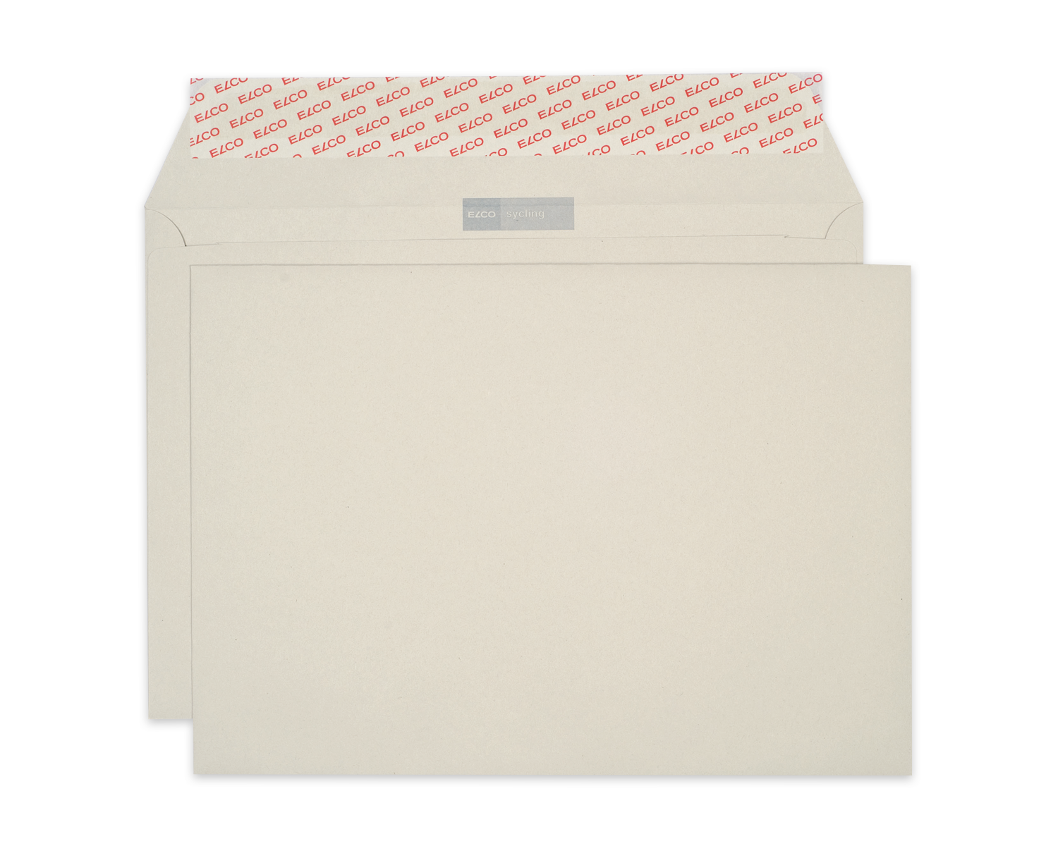 Image of Couvert, ELCO Sycling, C4, ohne Fenster, Haftklebeverschluss, 120g/m2, grau