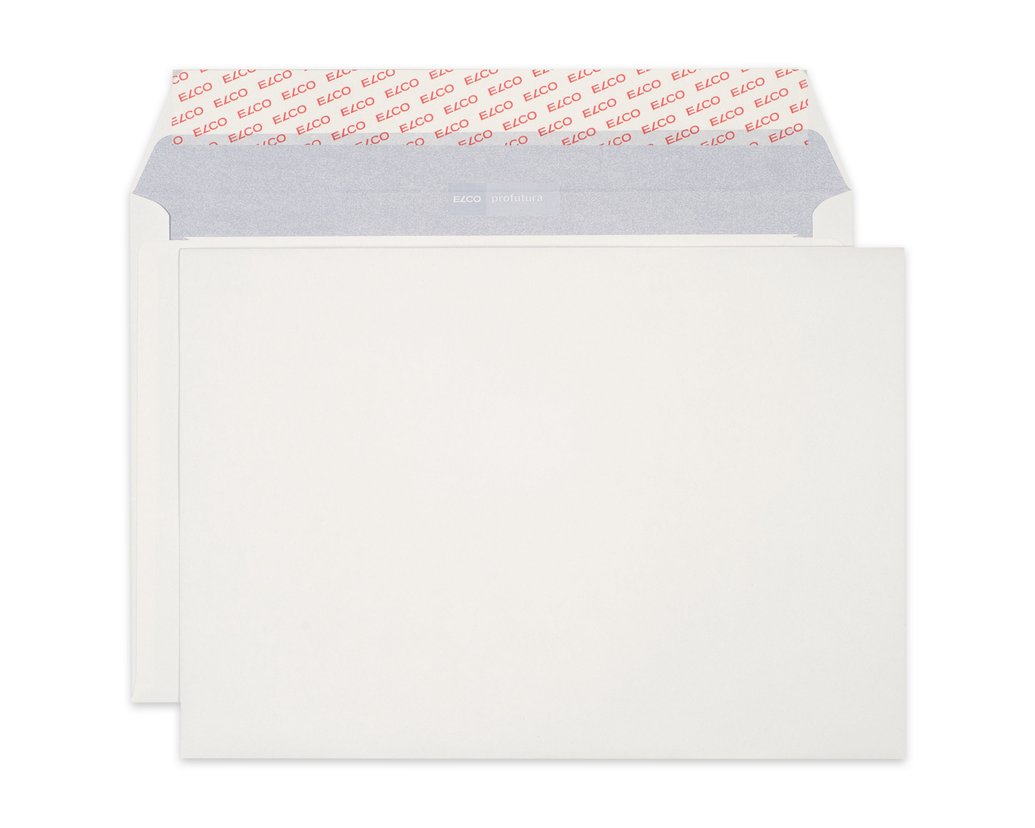 Image of Couvert, ELCO Profutura, C4, ohne Fenster, Haftklebeverschluss, 120g/m2, naturweiss
