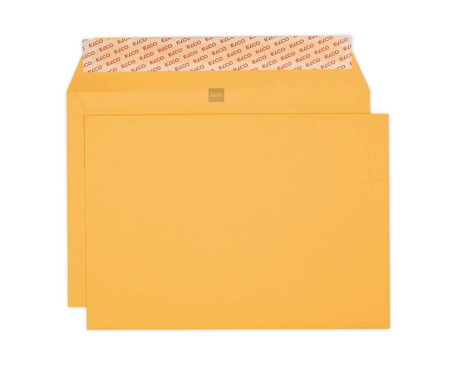 Image of Bankcouvert, ELCO, C4, ohne Fenster, Haftklebeverschluss, 120g/m2, gelb