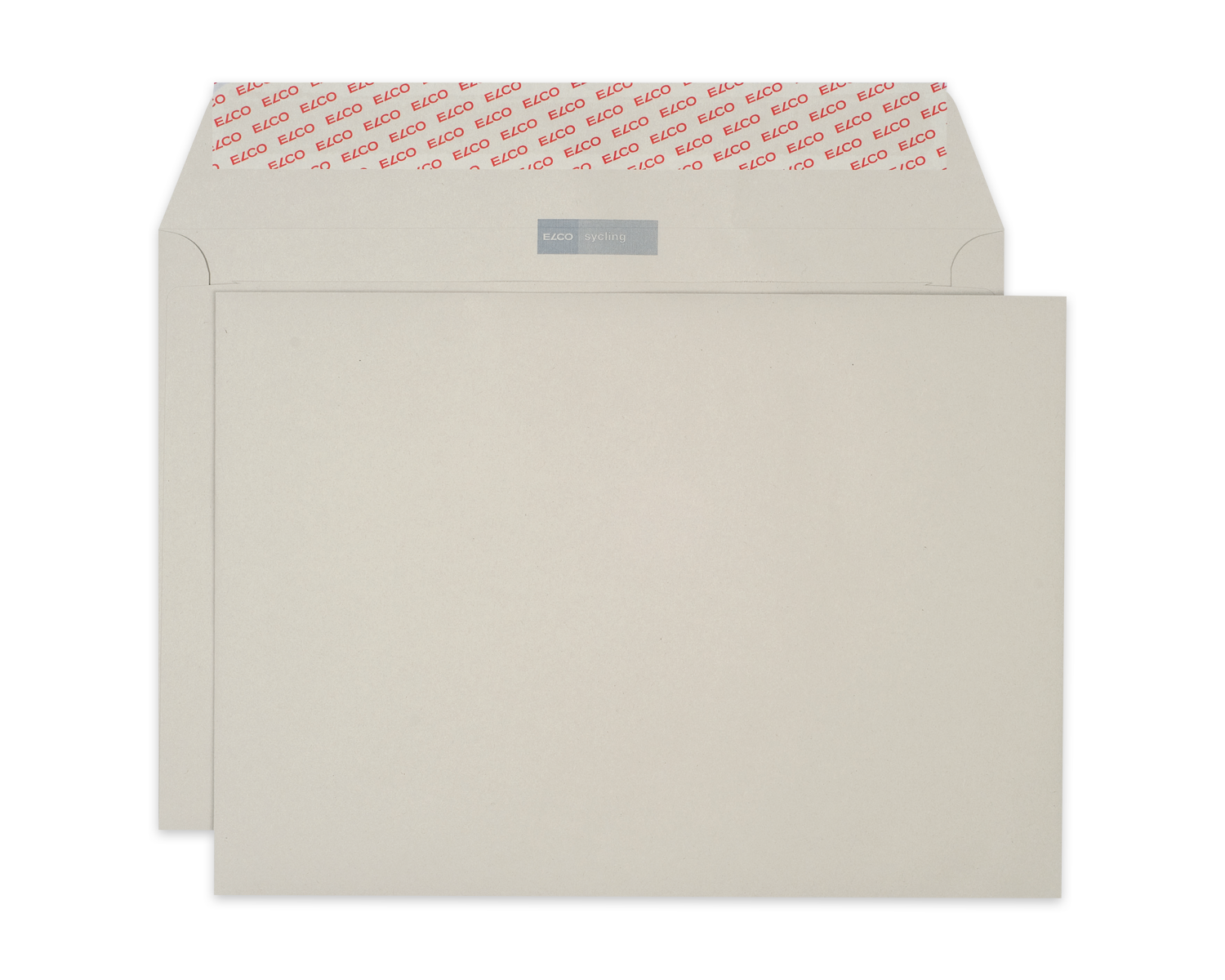 Image of Couvert, ELCO Sycling, B4, ohne Fenster, Haftklebeverschluss, 120g/m2, grau