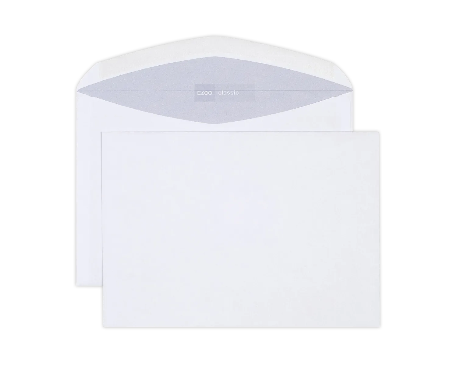 Couvert, ELCO Classic, C5, ohne Fenster, Nassklebeverschluss, 100g/m2, weiss