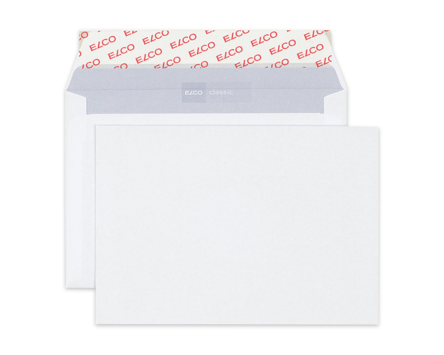 Image of Couvert, ELCO Classic, C6, ohne Fenster, Haftklebeverschluss, 100g/m2, weiss