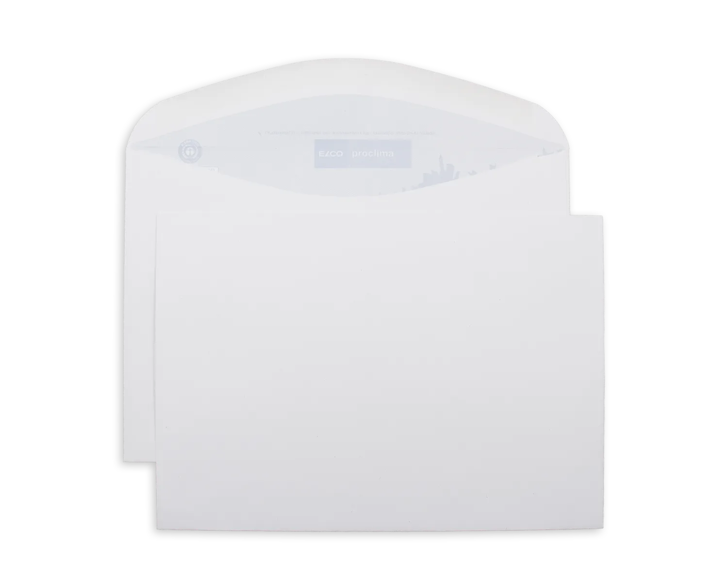 Enveloppe, ELCO Proclima, C5, Sans fen&ecirc;tre, Patte gomm&eacute;e, 100g/m2, blanc
