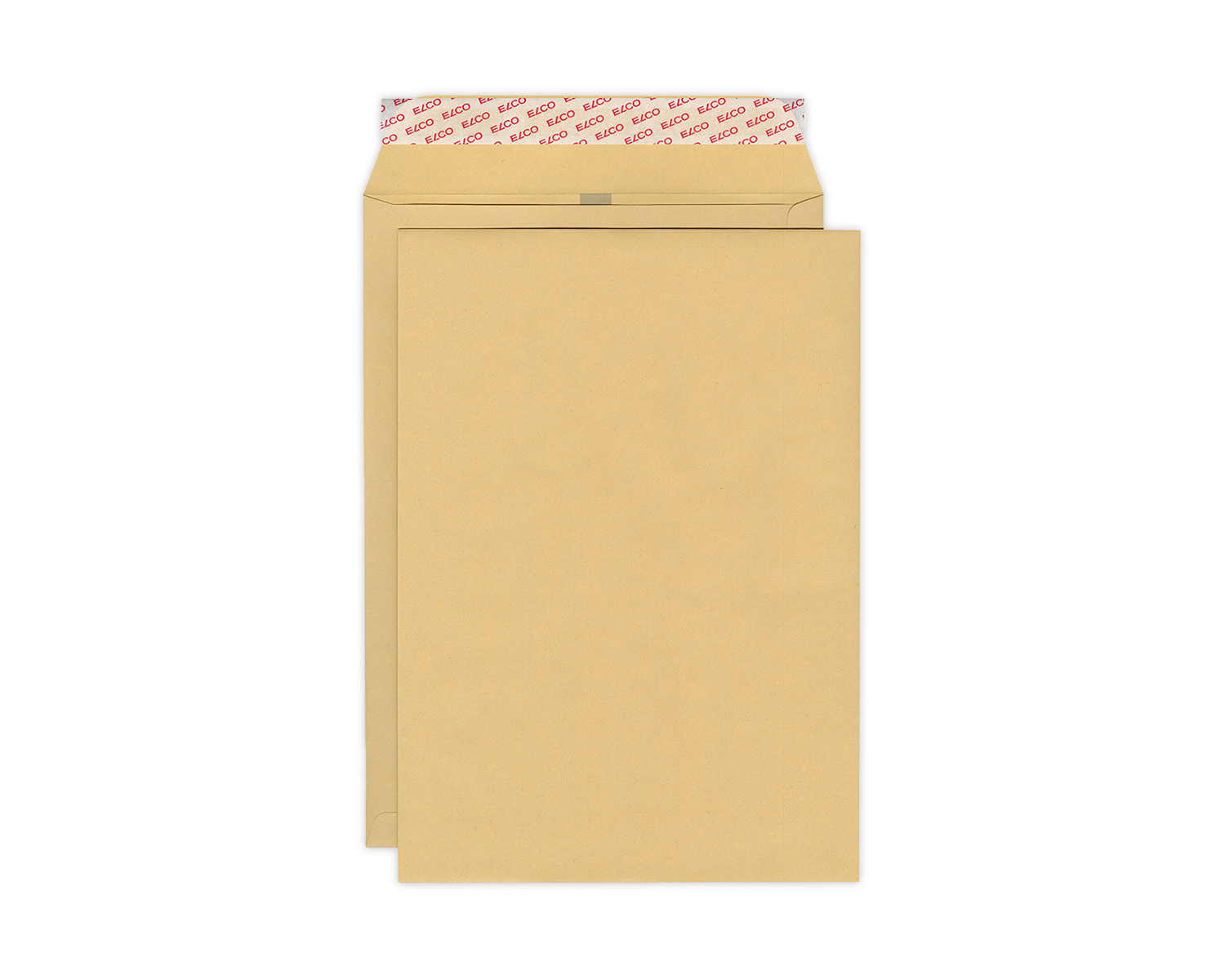 Image of Couvert mit Seitenklappe, ELCO, B4, ohne Fenster, Haftklebeverschluss, 120g/m2, braun