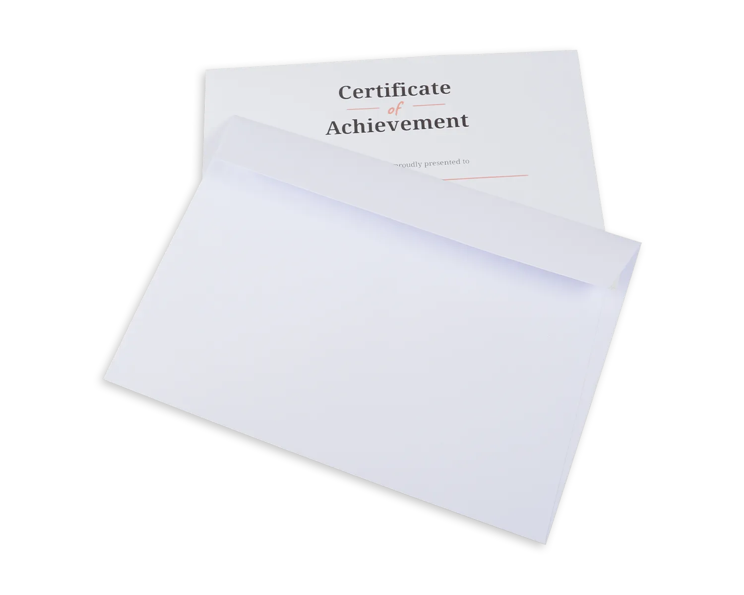Enveloppe, ELCO Prestige, C4, Sans fen&ecirc;tre, Fermeture auto-adh&eacute;sive, 120g/m2, blanc