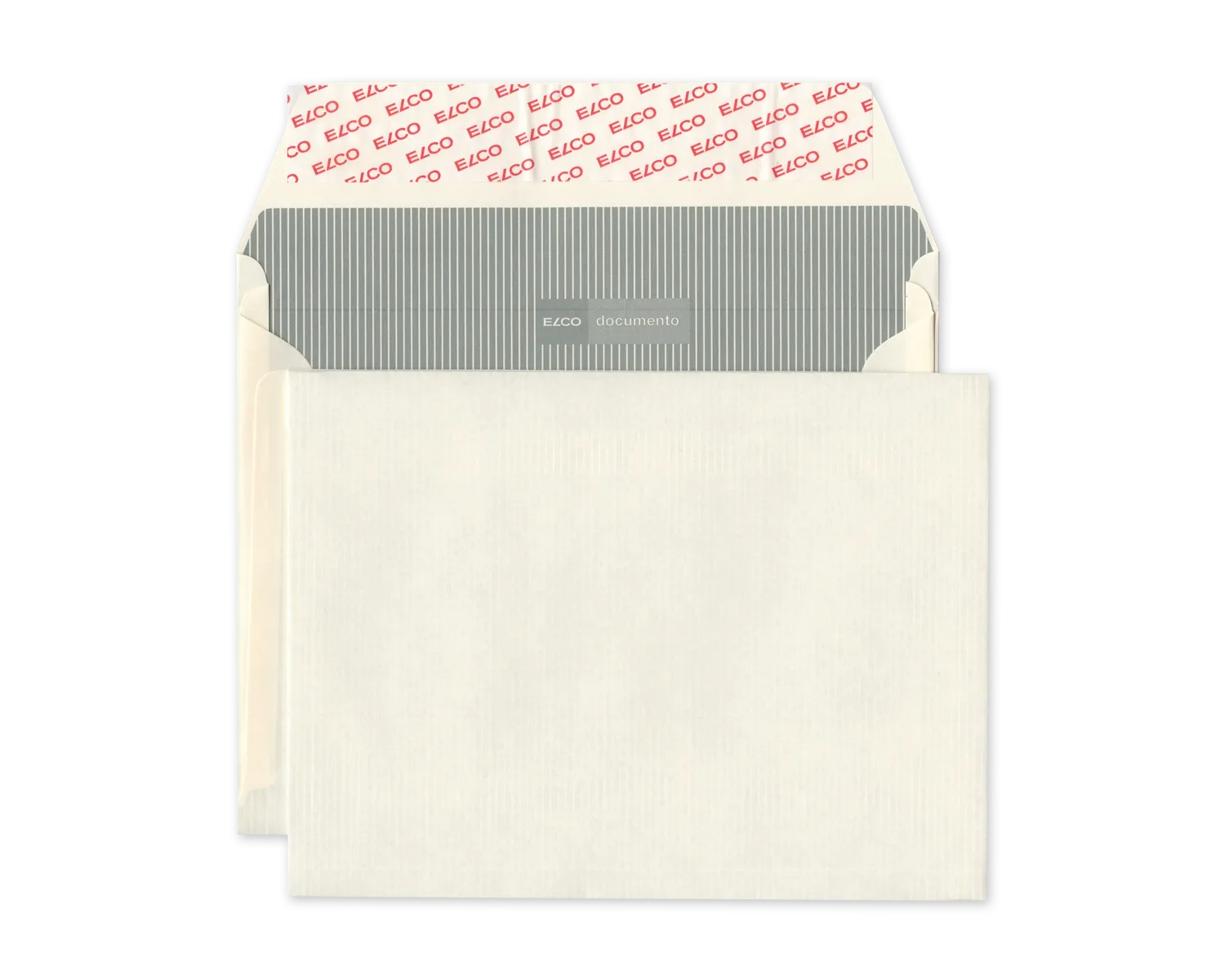 Couvert mit Seitenfalten, ELCO Documento, C5 Plus, ohne Fenster, Haftklebeverschluss, 120g/m2, beige