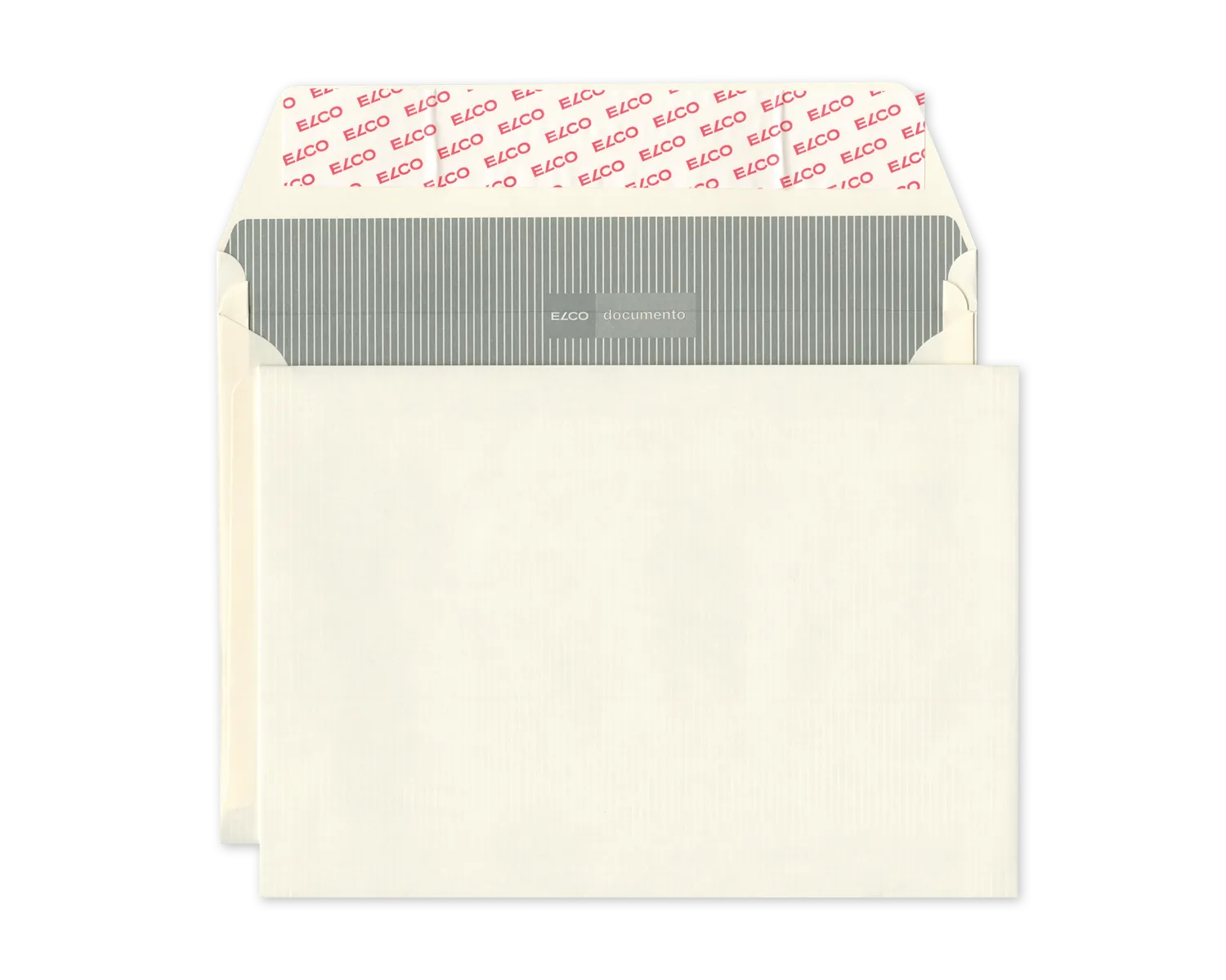 Couvert mit Seitenfalten, ELCO Documento, B5, ohne Fenster, Haftklebeverschluss, 120g/m2, beige