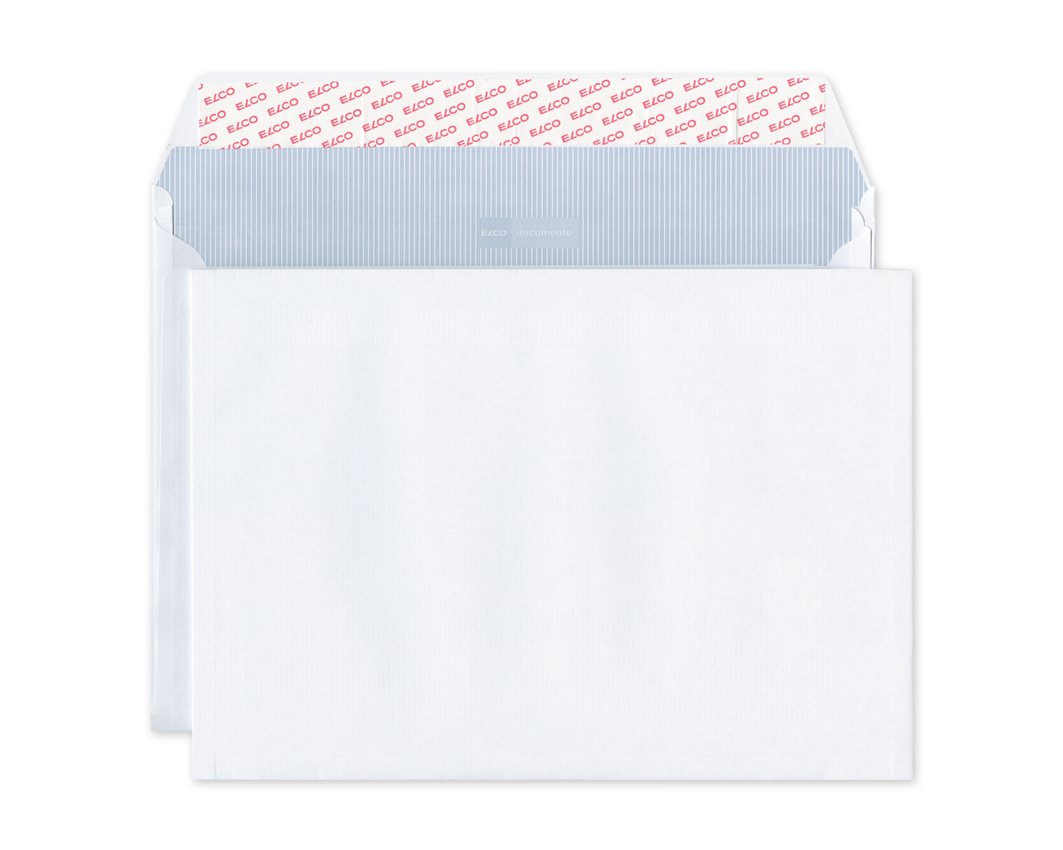 Image of Couvert mit Seitenfalten, ELCO Documento, B4, ohne Fenster, Haftklebeverschluss, 120g/m2, weiss