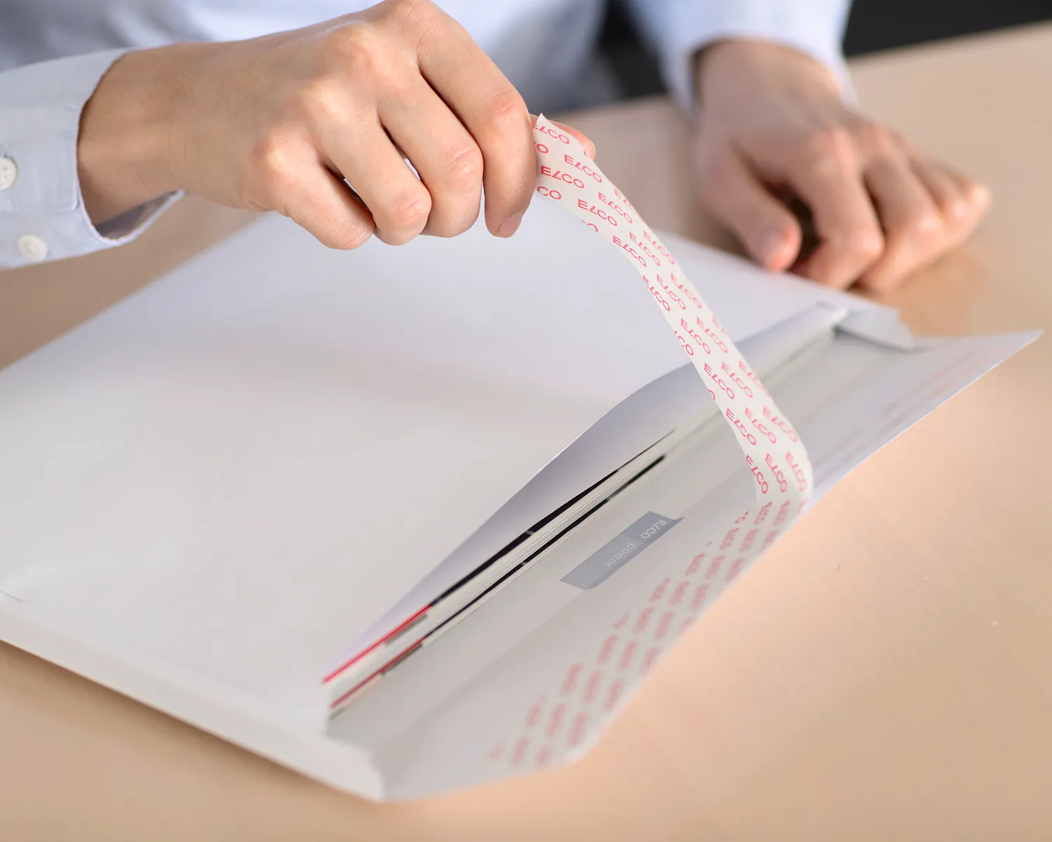 Couvert, ELCO Power, C4 Plus, ohne Fenster, Haftklebeverschluss, 120g/m2, weiss