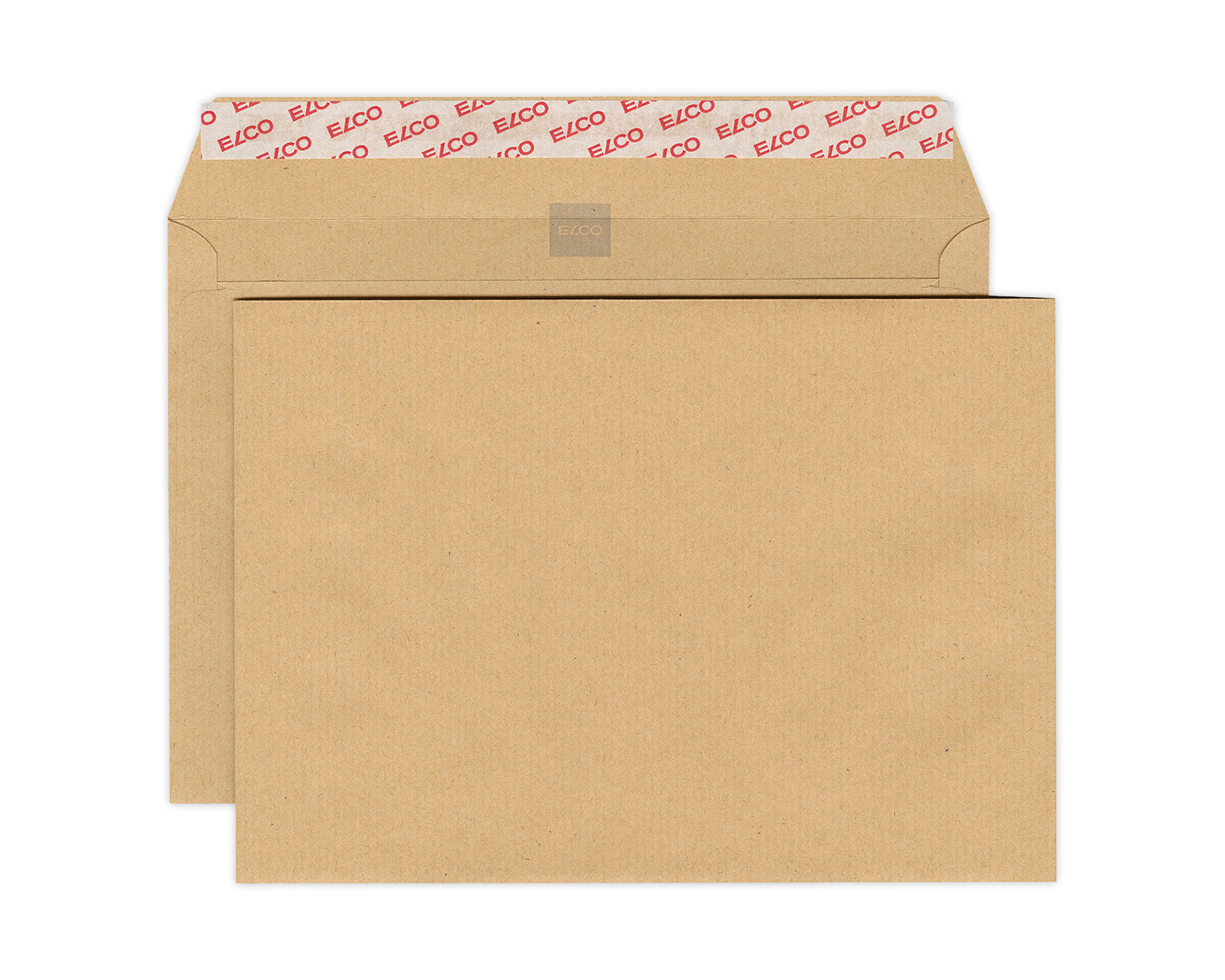 Image of Couvert, ELCO, C5, ohne Fenster, Haftklebeverschluss, 90g/m2, braun