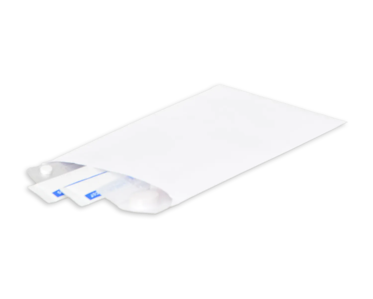 Sachet de pharmacie, ELCO, 80 x 120 mm, Sans fenêtre, Non gommée, 80g/m2, blanc