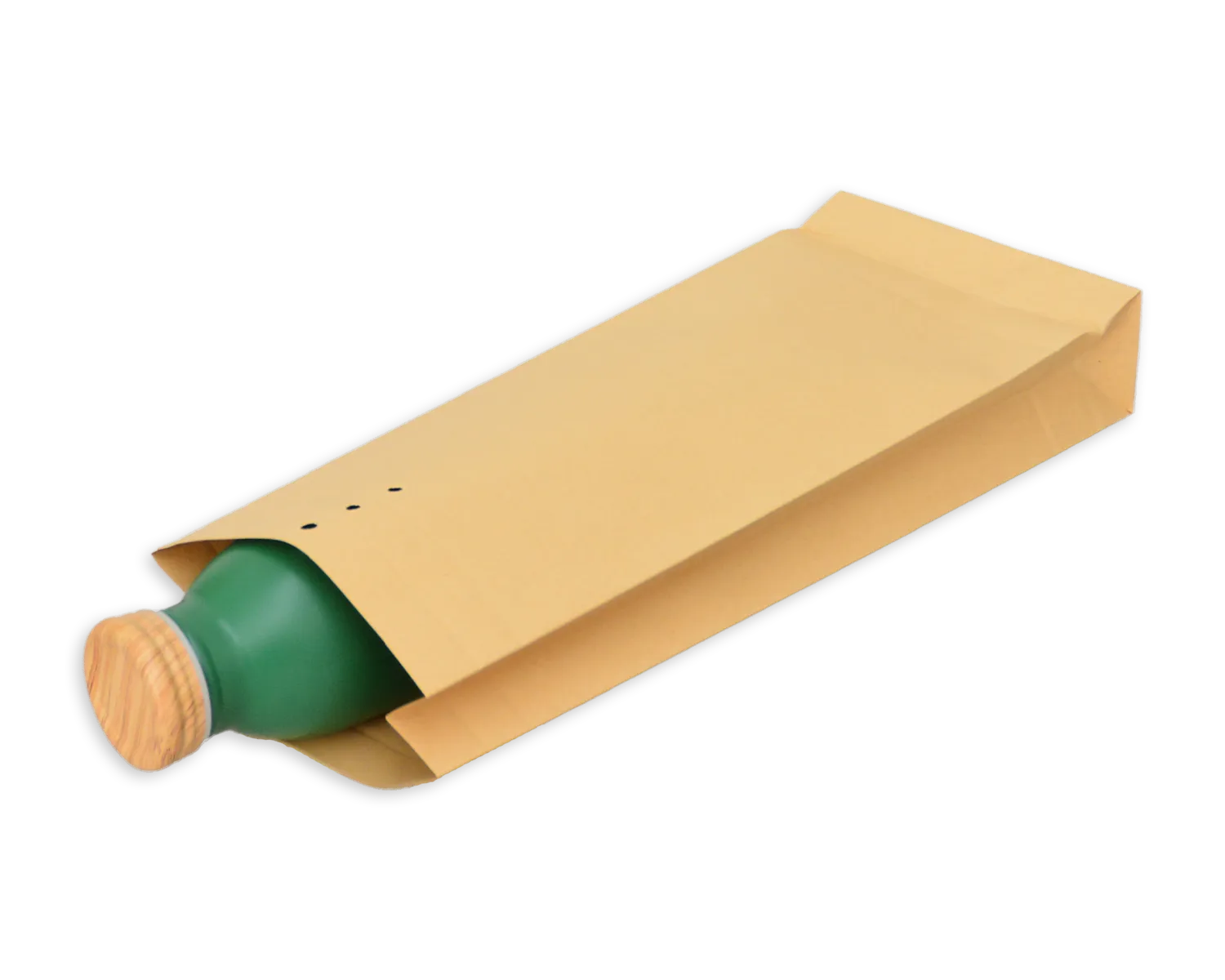 ELCO Samplebag, 110 x 50 x 275 mm, 120g/m2, braun