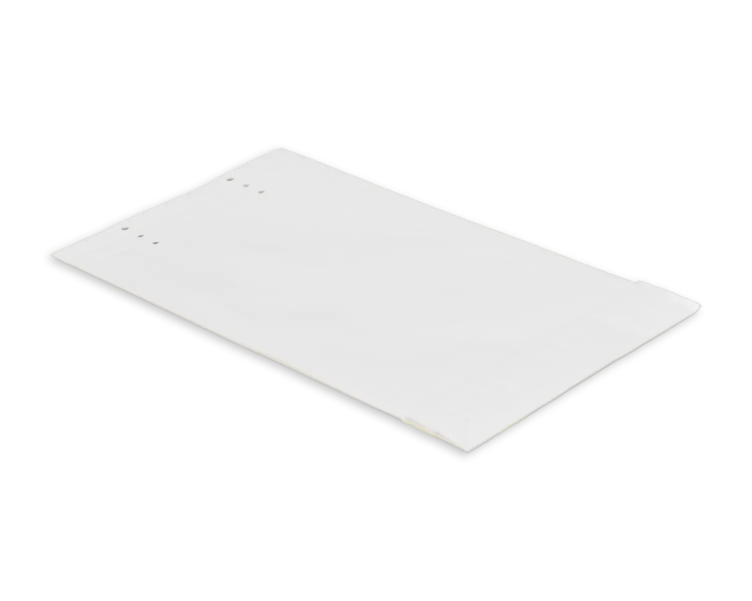 Sac &agrave; &eacute;chantillons avec fond bloc, ELCO, 220 x 50 x 405 mm, 140g/m2, blanc