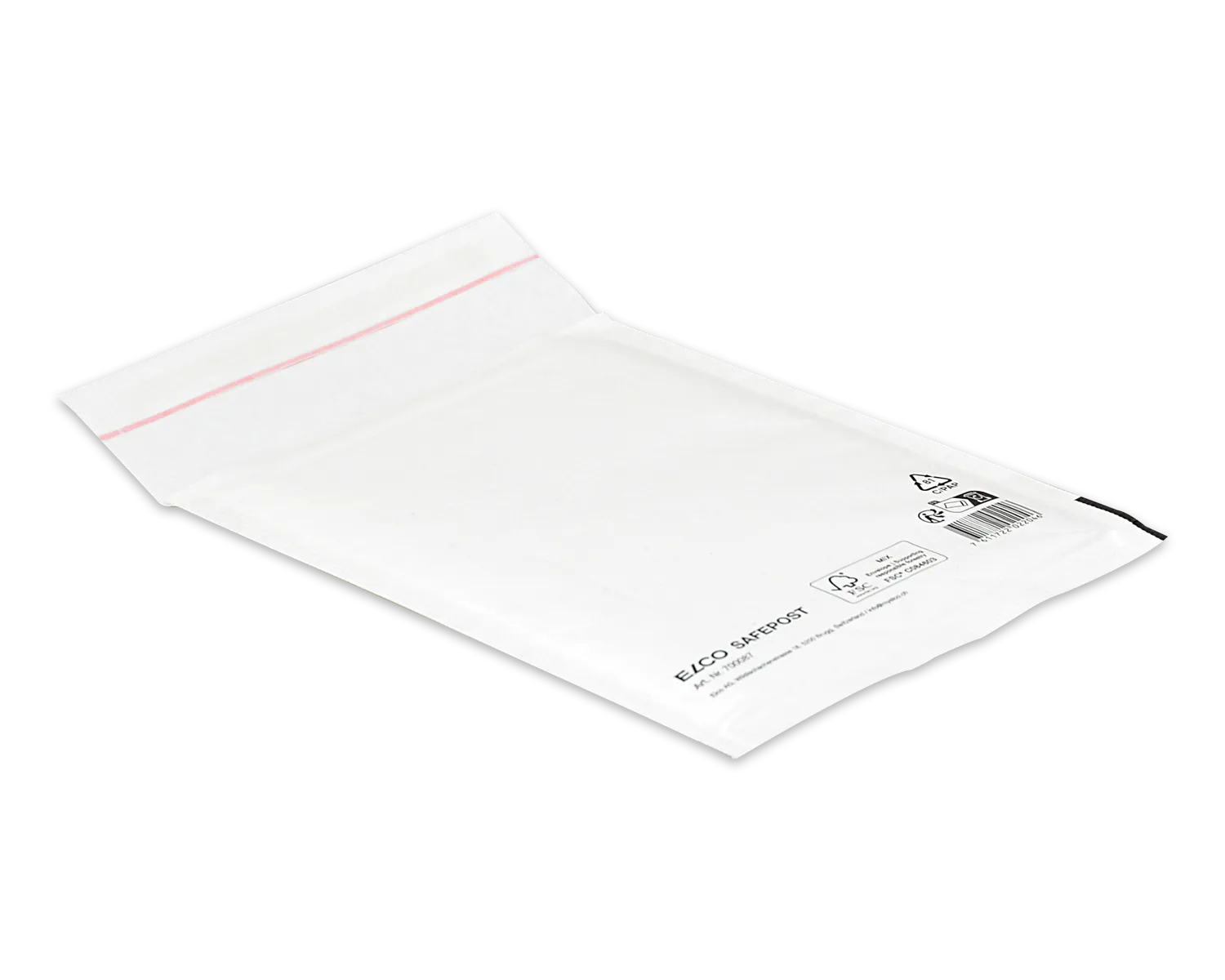 ELCO Safepost, 170 x 220 mm, Haftklebeverschluss, weiss