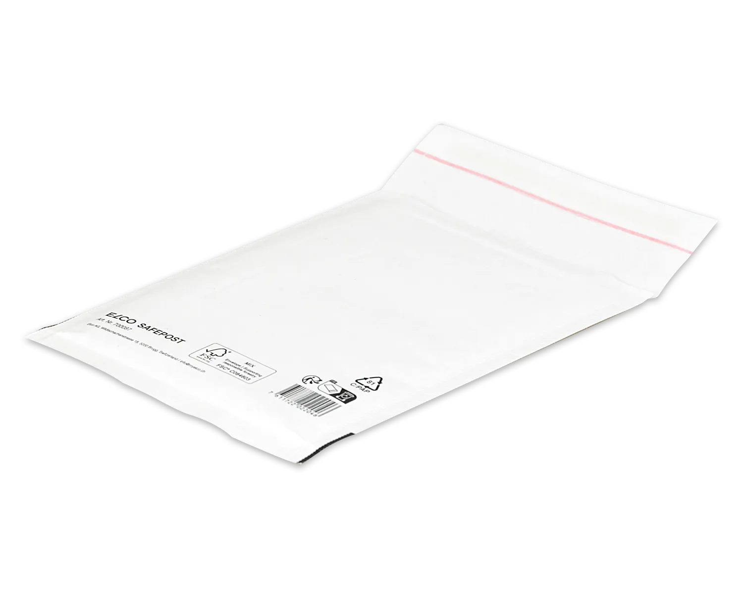 ELCO Safepost, 170 x 220 mm, Haftklebeverschluss, weiss