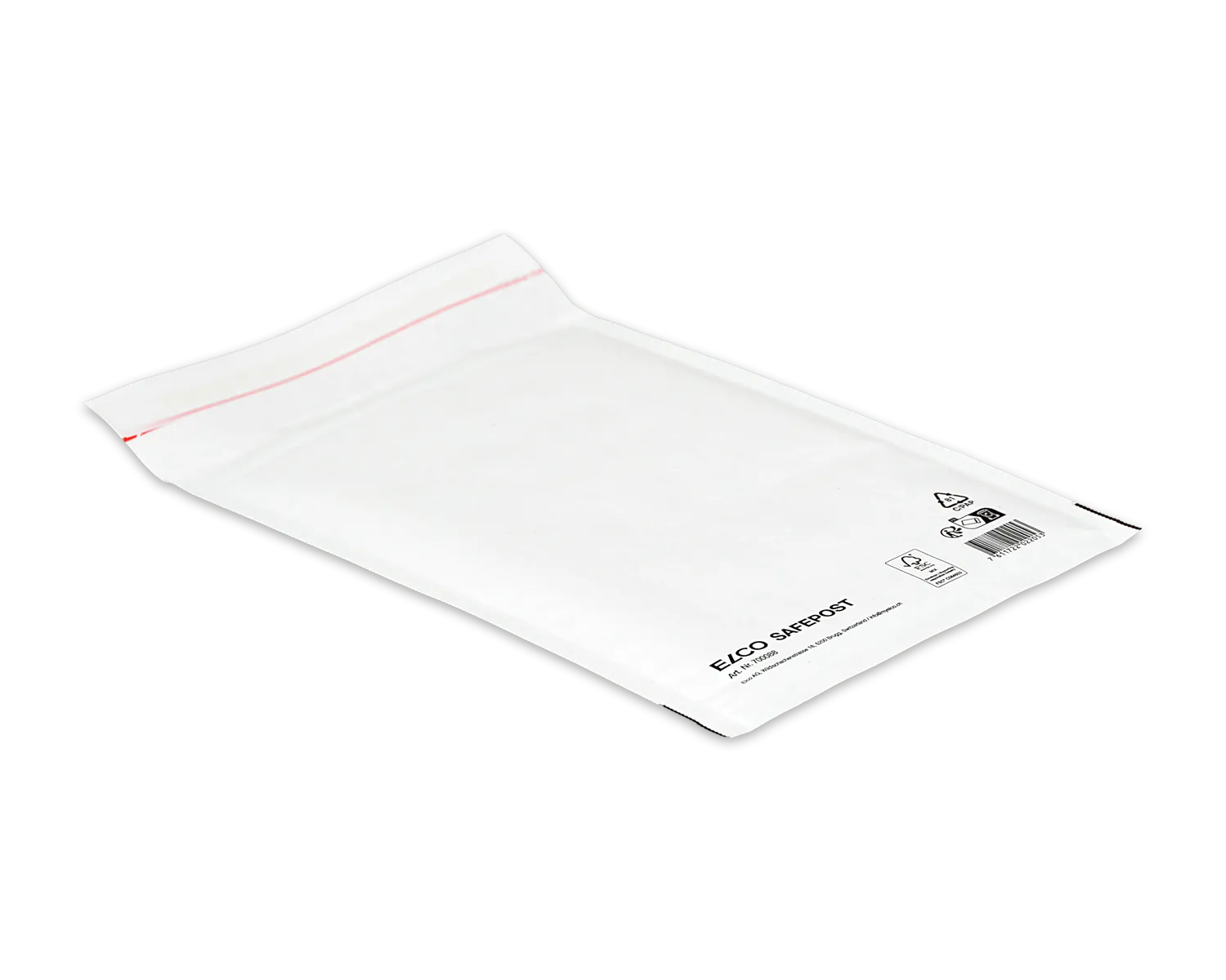 ELCO Safepost, 200 x 270 mm, Haftklebeverschluss, weiss