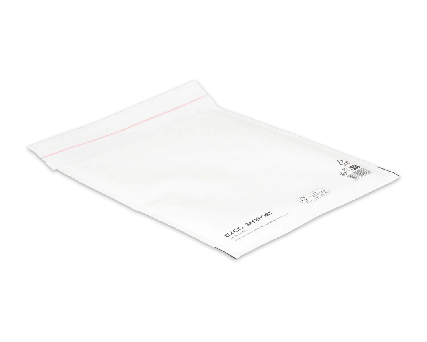 ELCO Safepost, 240 x 270 mm, Haftklebeverschluss, weiss