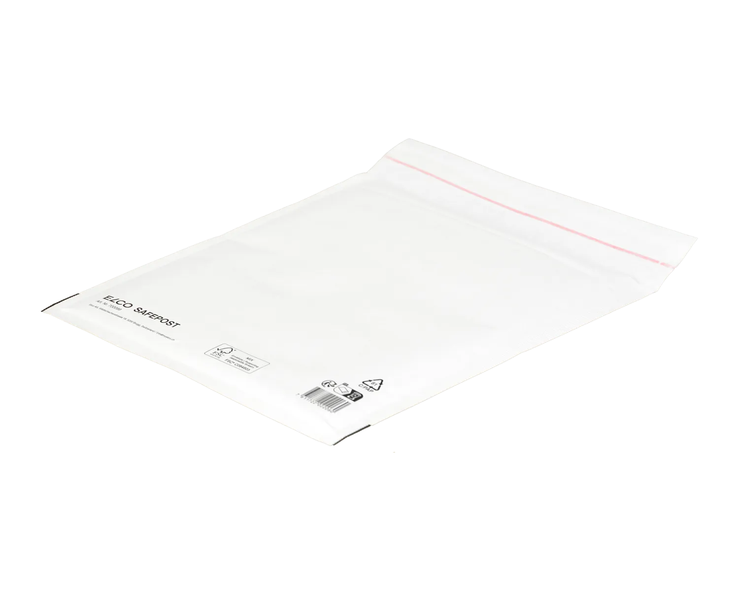 ELCO Safepost, 240 x 270 mm, Haftklebeverschluss, weiss