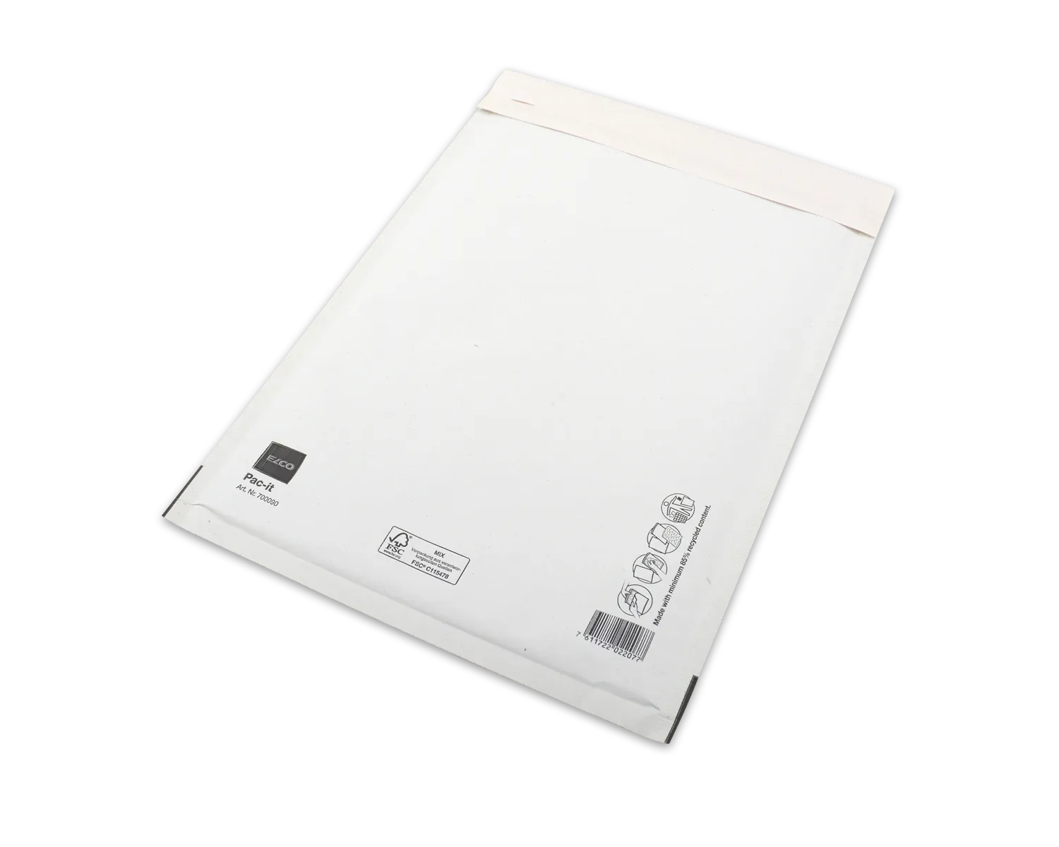 ELCO Safepost, 240 x 340 mm, Haftklebeverschluss, weiss