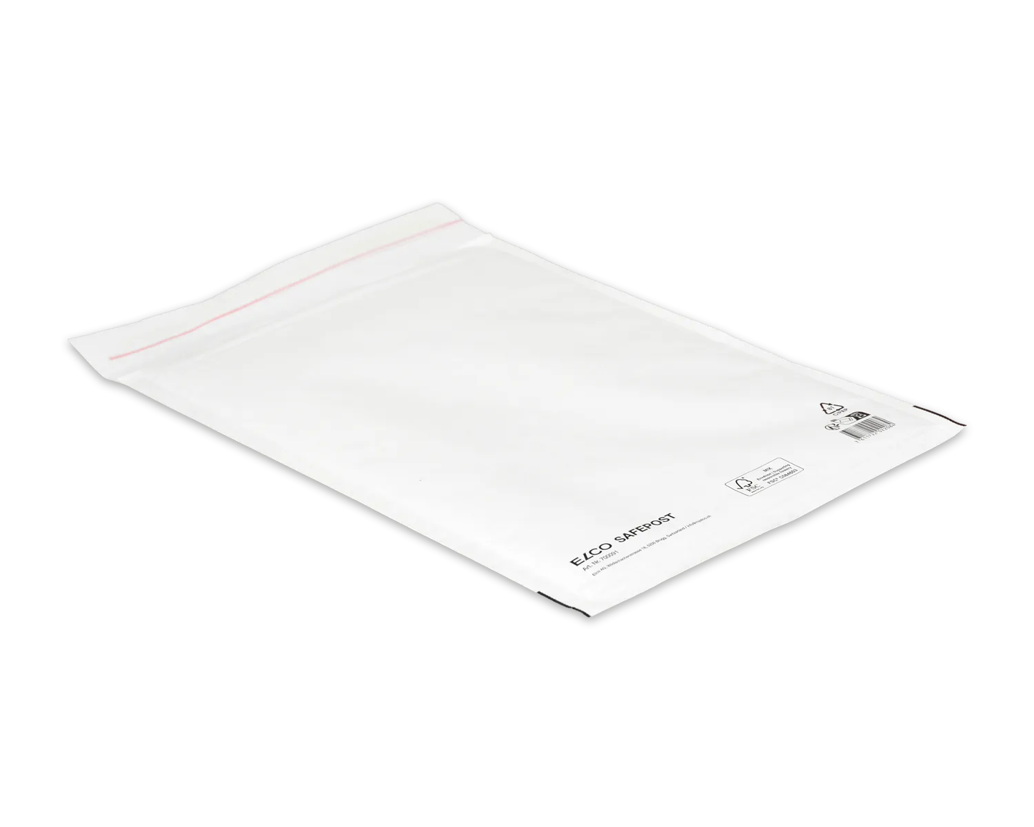 Pochette à bulles d'air, ELCO, 250 x 340 mm, Fermeture auto-adhésive, blanc
