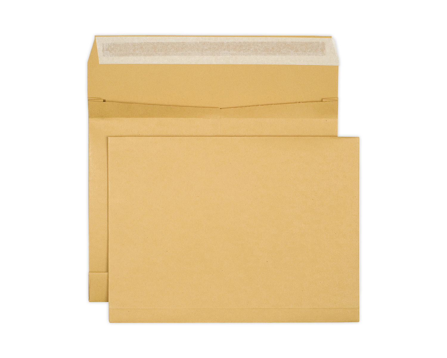 Image of Couvert mit Seitenfalten, ELCO, C4 Plus, ohne Fenster, Haftklebeverschluss, 140g/m2, braun